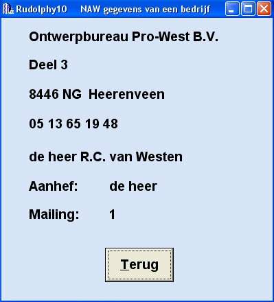 Terug naar Rudolpy Foto's